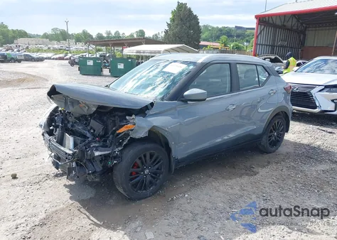 2021 Nissan Kicks Sv Xtronic Cvt from USA, damaged, VIN 3N1CP5CV9ML512834